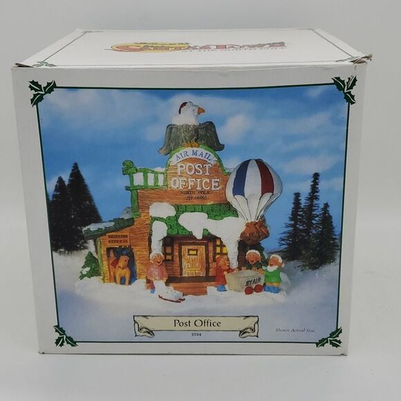 Santa's Town at the North Pole Post Office Village Little Town - Picture 9 of 9